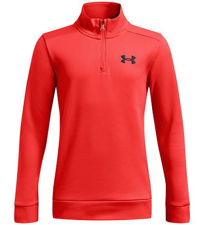 Under Armour Bluse - UA Armour Fleece - 1/4 Zip - Racer Red Under Armour Bluse - UA Armour Fleece - 1/4 Zip - Racer Red