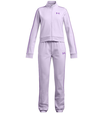 Under Armour Træningssæt - Cardigan/Bukser - Lilla