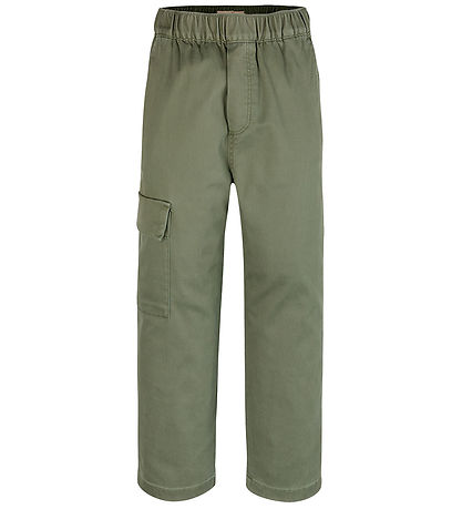 Calvin Klein Bukser - Twill Skater Cargo - Dusty Olive Calvin Klein Bukser - Twill Skater Cargo - Dusty Olive