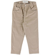 Calvin Klein Bukser - Fløjl - Rib Corduroy - Chateau Gray Calvin Klein Bukser - Fløjl - Rib Corduroy - Chateau Gray