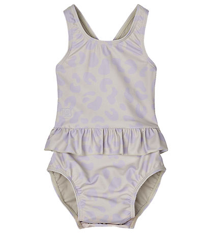 Liewood Badedragt - Amina Baby - UV40+ - Leo/Misty Lilac Liewood Badedragt - Amina Baby - UV40+ - Leo/Misty Lilac