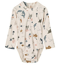 Liewood Badedragt - Maxime Baby - UV40+ - Sea Creature/Sandy Liewood Badedragt - Maxime Baby - UV40+ - Sea Creature/Sandy