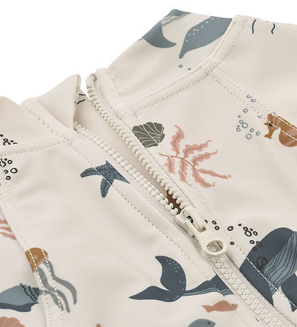 Liewood Badedragt - Maxime Baby - UV40+ - Sea Creature/Sandy Liewood Badedragt - Maxime Baby - UV40+ - Sea Creature/Sandy