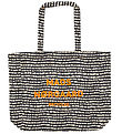 Mads Nørgaard Shopper - Recycled Boutique Athene - Scribble Blac Mads Nørgaard Shopper - Recycled Boutique Athene - Scribble Blac