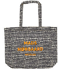 Mads Nørgaard Shopper - Recycled Boutique Athene - Scribble Blac Mads Nørgaard Shopper - Recycled Boutique Athene - Scribble Blac