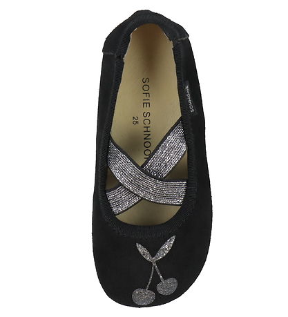 Sofie Schnoor Ballerina Hjemmesko - Neliask - Sort Sofie Schnoor Ballerina Hjemmesko - Neliask - Sort