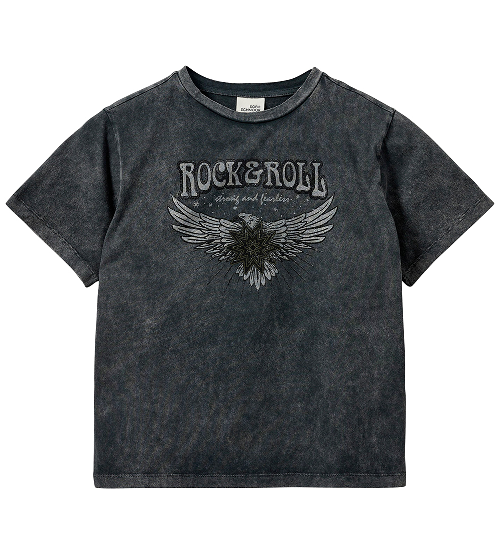 Sofie Schnoor T-Shirt - Zenasy - Grau - Sofie Schnoor - 14 Jahre (164) - T-Shirts
