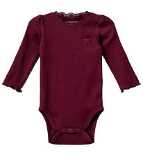 Sofie Schnoor Body l/æ - Rib - Dictesb - Burgundy Sofie Schnoor Body l/æ - Rib - Dictesb - Burgundy