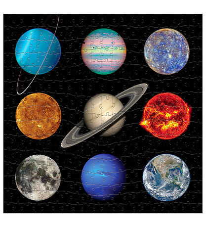 Crocodile Creek Puslespil - 200 Brikker - Solar System Crocodile Creek Puslespil - 200 Brikker - Solar System