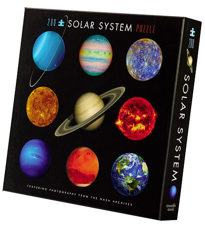 Crocodile Creek Puslespil - 200 Brikker - Solar System Crocodile Creek Puslespil - 200 Brikker - Solar System