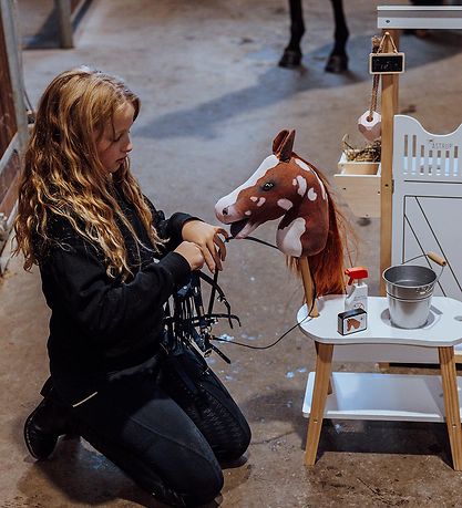 by ASTRUP Styling Skammel Til Kæphest - hvid