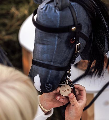 by ASTRUP Kæphest - 68 cm - Grå/Sort