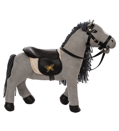 by ASTRUP Krammepony - Lucky - 30 cm. - Grå by ASTRUP Krammepony - Lucky - 30 cm. - Grå
