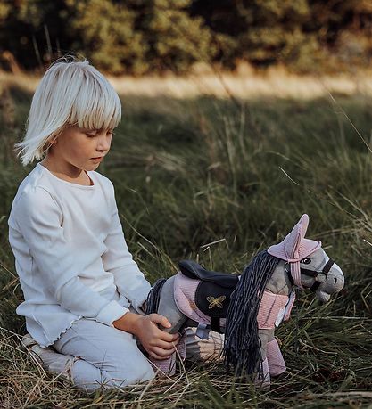 by ASTRUP Krammepony - Lucky - 30 cm. - Grå