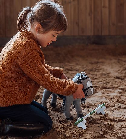 by ASTRUP Krammepony - Lucky - 30 cm. - Grå