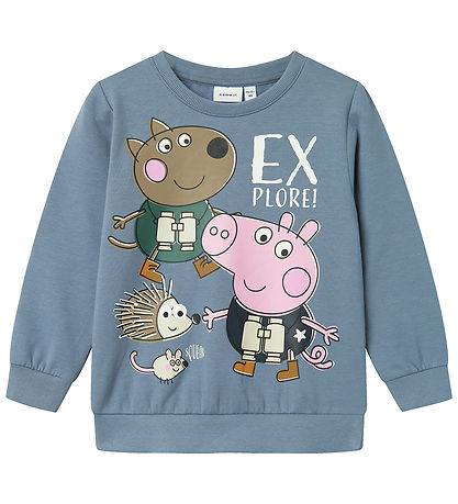 Name It Sweatshirt - NmmOsgar - Flint Stone Name It Sweatshirt - NmmOsgar - Flint Stone