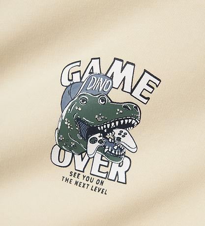 Name It Sweatshirt - NmmVugo - Summer Sand/Game Over Name It Sweatshirt - NmmVugo - Summer Sand/Game Over