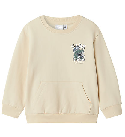 Name It Sweatshirt - NmmVugo - Summer Sand/Game Over Name It Sweatshirt - NmmVugo - Summer Sand/Game Over