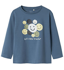 Name It Bluse - NmmShine - China Blue