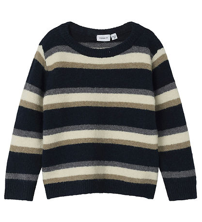 Name It Bluse - Strik - NmmRamikkel - Dark Sapphire Name It Bluse - Strik - NmmRamikkel - Dark Sapphire