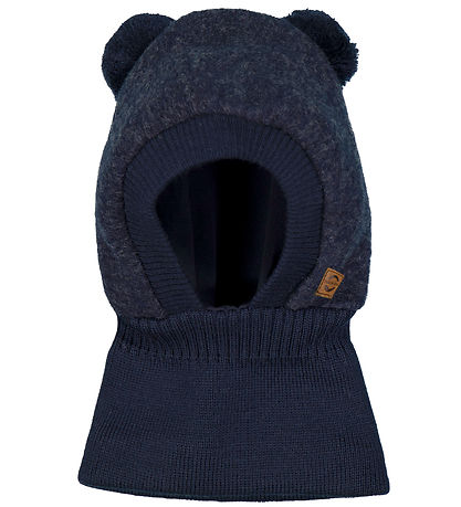 Mikk-Line Elefanthue - 2-lags - Uld/Bomuld - Blue Nights m. Ører Mikk-Line Elefanthue - 2-lags - Uld/Bomuld - Blue Nights m. Ører
