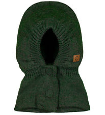 Mikk-Line Elefanthue - 2-lags - Uld/Bomuld - Duffel Bag m. Dinot Mikk-Line Elefanthue - 2-lags - Uld/Bomuld - Duffel Bag m. Dinot