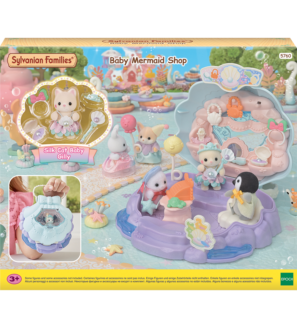 Sylvanian Families - Baby Mermaid Shop - 5760 - Sylvanian Families - One Size - Spielzeug