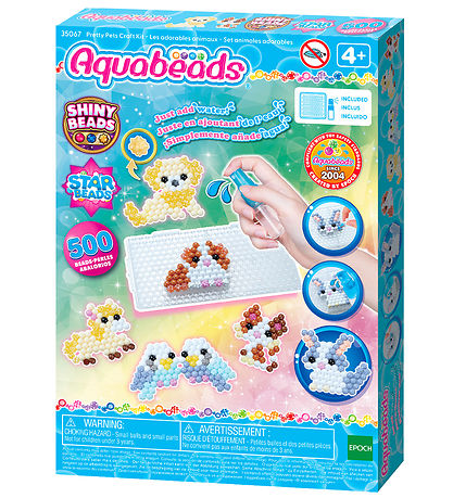 Aquabeads Perlesæt - Pretty Pets Craft Kit Aquabeads Perlesæt - Pretty Pets Craft Kit