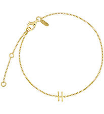 Design Letters Armbånd - H - 18K Guldbelagt Design Letters Armbånd - H - 18K Guldbelagt
