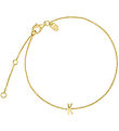 Design Letters Armbånd - K - 18K Guldbelagt Design Letters Armbånd - K - 18K Guldbelagt