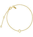 Design Letters Armbånd - O - 18K Guldbelagt Design Letters Armbånd - O - 18K Guldbelagt