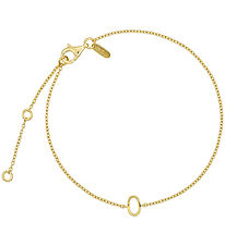 Design Letters Armbånd - O - 18K Guldbelagt Design Letters Armbånd - O - 18K Guldbelagt