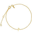 Design Letters Armbånd - P - 18K Guldbelagt Design Letters Armbånd - P - 18K Guldbelagt