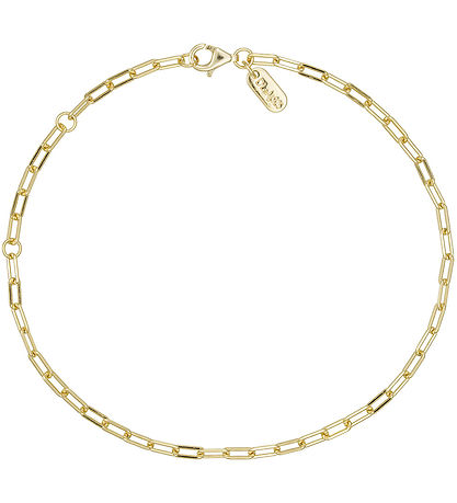 Design Letters Armbånd - Chunky Square - Small - 18K Guldbelagt Design Letters Armbånd - Chunky Square - Small - 18K Guldbelagt