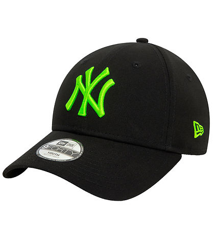 New Era Kasket - 9Forty - New York Yankees - Neon - Sort/Grøn New Era Kasket - 9Forty - New York Yankees - Neon - Sort/Grøn