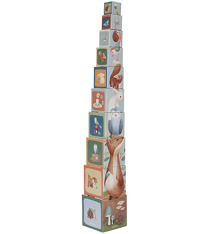 Little Dutch Stabletårn - 10 Dele - Forest Friends