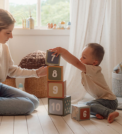 Little Dutch Stabletårn - 10 Dele - Forest Friends