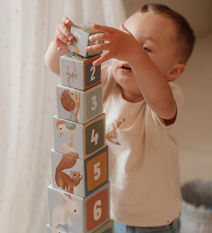 Little Dutch Stabletårn - 10 Dele - Forest Friends