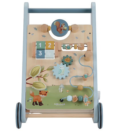 Little Dutch Multiaktivitets Gåvogn - Forest Friends