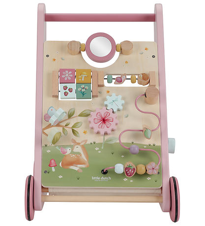 Little Dutch Multiaktivitets Gåvogn - Fairy Garden