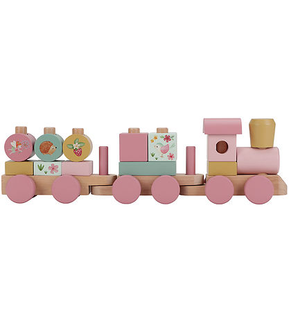 Little Dutch Stabletog - Træ - 17 Dele - Fairy Garden Little Dutch Stabletog - Træ - 17 Dele - Fairy Garden