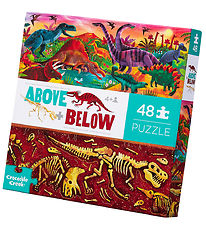 Crocodile Creek Puslespil - 48 Brikker - Dinosaur World Crocodile Creek Puslespil - 48 Brikker - Dinosaur World