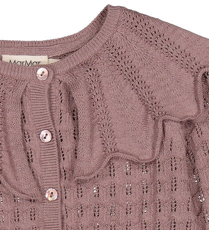 MarMar Cardigan - Strik - Thalla - Dusty Mauve MarMar Cardigan - Strik - Thalla - Dusty Mauve