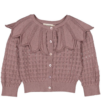 MarMar Cardigan - Strik - Thalla - Dusty Mauve MarMar Cardigan - Strik - Thalla - Dusty Mauve