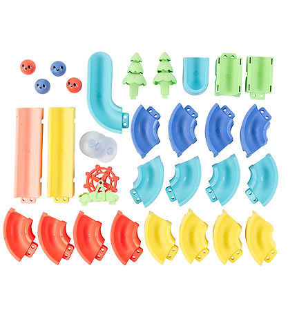 Tiger Tribe Badelegetøj - Marble Run Waterslide - ECO - 35 Dele
