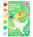 Tiger Tribe Farvesæt - Paint A Picture Set - Dinosaurs Tiger Tribe Farvesæt - Paint A Picture Set - Dinosaurs