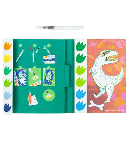 Tiger Tribe Farvesæt - Paint A Picture Set - Dinosaurs Tiger Tribe Farvesæt - Paint A Picture Set - Dinosaurs