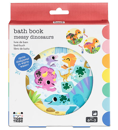 Tiger Tribe Badebog - Messy Dinosaurs