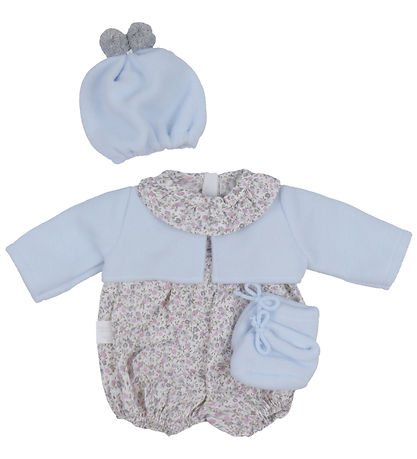 Asi Dukketøj - 46 cm - Leo - Blå