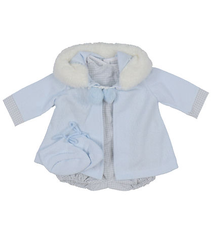 Asi Dukketøj - 46 cm - Leo - Blå